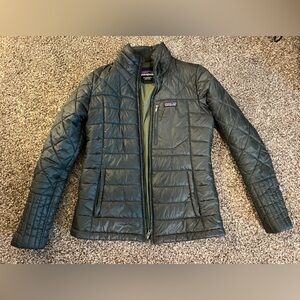 Patagonia Women's Dark Gray Puffer Jacket